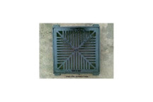 PAM CI SQUARE DISHED LD 380X380 GRATE ONLY