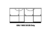 SINK UNIT WITH SLIDING DOORS DCB 1800