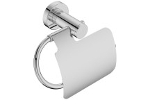 BATHROOM BUTLER 4603POLS PAPER HOLDER TYPE II + FLAP POLISHED SS