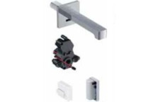 GEBERIT 116.295.21.1 BRENTA WASH BASIN TAP WALL MOUNTED 11CM SHINY CP