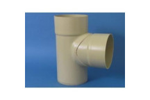 PVC UG JUNCTION 160X90 PLAIN FABRICATED S/WELD SS