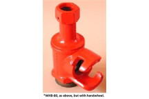 WOODLANDS WHB-80 RIGHT ANGLE HAND WHEEL HYDRANT & BAYONET OUTLET