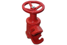 WOODLANDS WHB-80 RIGHT ANGLE HAND WHEEL HYDRANT & BAYONET OUTLET