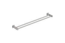 BATHROOM BUTLER 8585BRSH DOUBLE RAIL BRUSHED 800mm