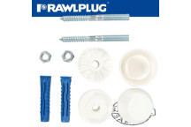 RAWLPLUG WASH BASIN MOUNTING FIXATION KIT 10mm (PR)