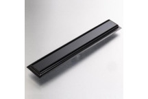 GIO A1017-860MB SOLID SHOWER CHANNEL GRATE 860X65mm MATT BLACK