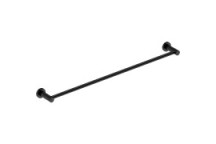 BATHROOM BUTLER 4675 SINGLE RAIL 800MM MATT BLACK