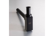 GIO A187/MB SQUARE BOTTLE TRAP 32X32 MATT BLACK