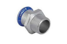 GEBERIT MAPRESS SS ADAPTOR WITH MALE THREAD DIA 15mm  31703