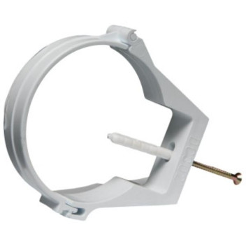 MARLEY ROUND PVC DOWNPIPE CLIP / HOLDERBAT 80mm DC302