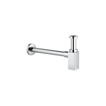 GROHE BOTTLE TRAP & TAIPIPE 32X32mm SQUARE CP G-40564000 ###
