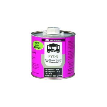 TANGIT HIGH PRESSURE PVC CEMENT 500ml TIN WITH BRUSH