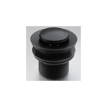 GIO BTW201L/MB BATH CLICK WASTE LONG 40X55mm BLACK