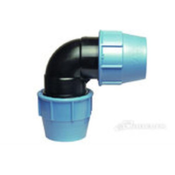 HDPE COMPRESSION ELBOW 16X90 PXP 7050