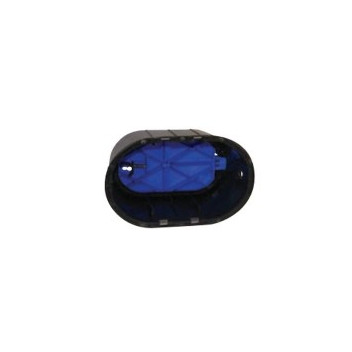 PLASTIC WATER METER BOX ONLY (BLUE LID) 310X200X150mm