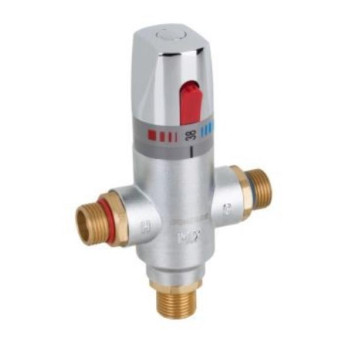 GENEBRE THERMOSTATIC MIXING VALVE 15mm 1448 04