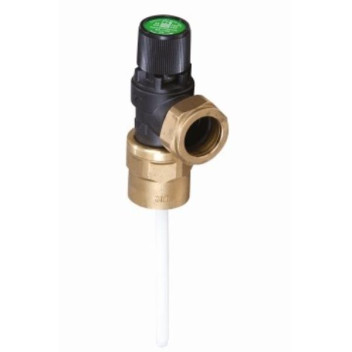 KWIKOT KH1.406CX FEMALE TEMP & PRESSURE SAFETY VALVE 600kPa 20mm