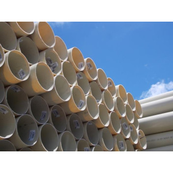 PVC UG PIPE 160X6m PLAIN NORMAL DUTY 100kPa