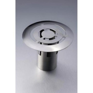 GIO A302 RETRO FIT ROUND GRATE ONLY SS