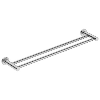 BATHROOM BUTLER 4682POLS DOUBLE RAIL POLISHED SS 650