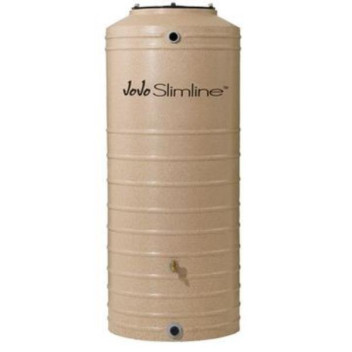 JOJO SLIMLINE RAINWATER TANK VERTICAL 750Lt GREEN (40mm IN/OUTLET)