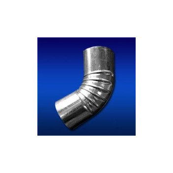 GALV RWG DOWNPIPE with CRIMPED SHOE 0.4 75x2.70m