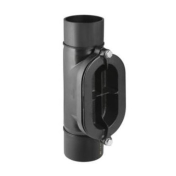 GEBERIT ACCESS PIPE WITH OVAL COVER 160mm 369.454.16.1
