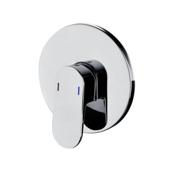 PLUMLINE CORVUS U/WALL BATH/SHOWER MIXER CP 15mm