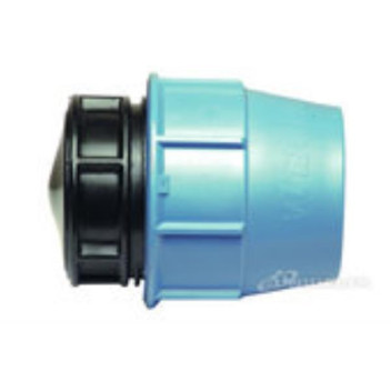 HDPE COMPRESSION END PLUG 50mm 7120