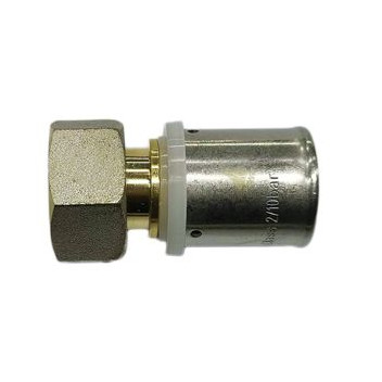 PEXMAN DEMOUNTABLE FEMALE UNION BRASS 25x3/4 CRIMPED