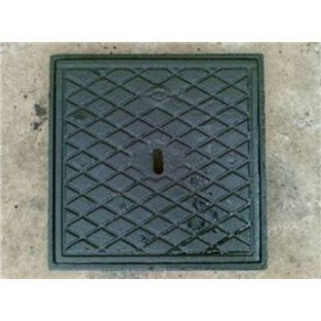 CAST IRON MANHOLE LD 450X450 COVER & FRAME 14B