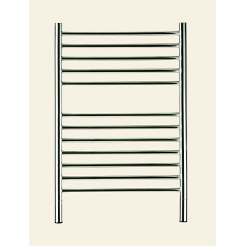 JEEVES CLASSIC E620 HEATED TOWEL RAIL STRAIGHT LEFT SS