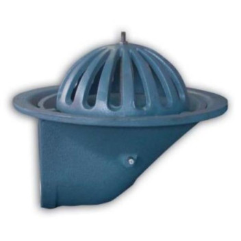 CI FULL BORE 100X90 DOME GRATE & ADAPT  3585