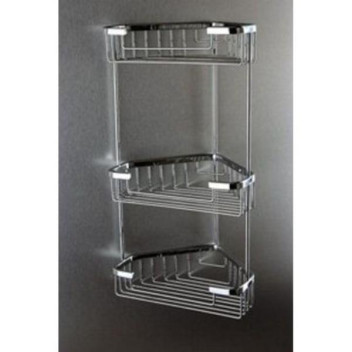 GV DI BELLA PHCC8 3TIER CORNER CADDY CHROME