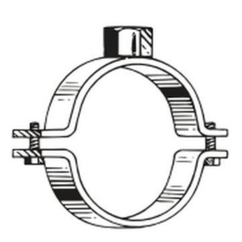 VALSIR VS0396054 GALV PIPE CLIP 1/2X315mm