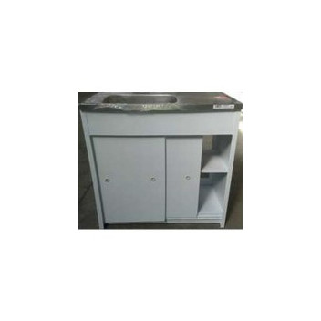 SINK UNIT WITH SLIDING DOORS DEB LH 1200x480mm