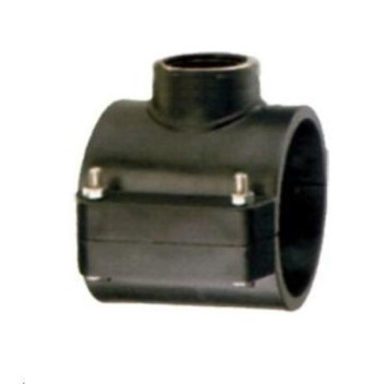 HDPE COMPRESSION SADDLE 2 BOLT 40X3/4
