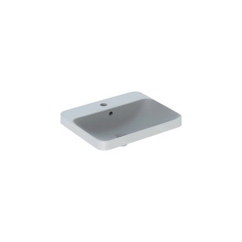 GEBERIT 500.740.01.2 VARIFORM COUNTERTOP WASH HAND BASIN 1TH WHITE