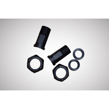 PRECISION WATER METER TAILPIECE SET 15mm PLASTIC (PAIR)