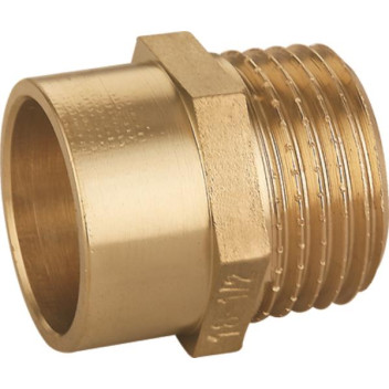 BRASSMAN COPCAL MALE STRAIGHT COUPLER 15mm CXMI