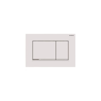 GEBERIT 115.883.JT.1 SIGMA30 DUAL FLUSH ACTUATOR PLATE MATT COATED