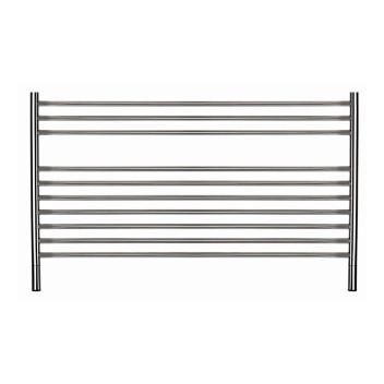 JEEVES CLASSIC K750 HEATED TOWEL RAIL STRAIGHT LEFT SS