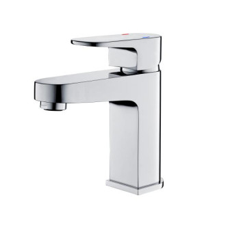 PLUMLINE CORVUS BASIN MIXER 1TH CP 15mm