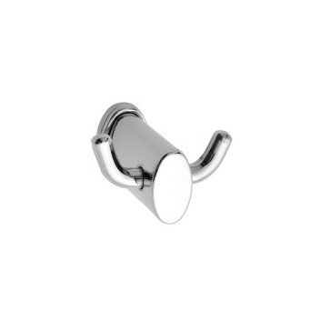 STUNNING 326 DOUBLE ROBE HOOK CHROME