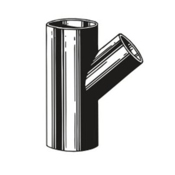 VALSIR VS0310069 HDPE REDUCING JUNCTION 160X56mm 45deg
