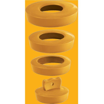 WIRQUIN 39224201 UNIVERSAL BASIN / SINK PLUG ORANGE
