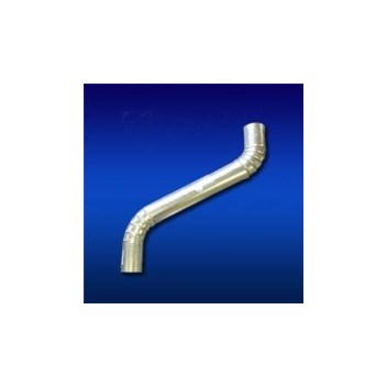 GALV RWG CRIMPED DOWNPIPE OFFSET 0.4 75x900mm