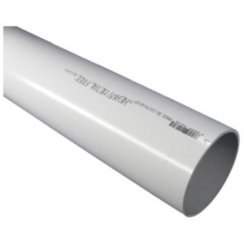 PVC SV PIPE 160X6m PLAIN (WHITE)