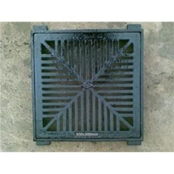 PAM CI SQUARE DISHED LD 300X300 GRATE & FRAME