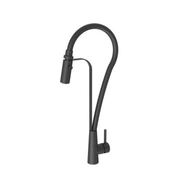 COBRA INDULGE SINK MIXER FLEXI PULL-DOWN 1TH BLACK IN-971MB